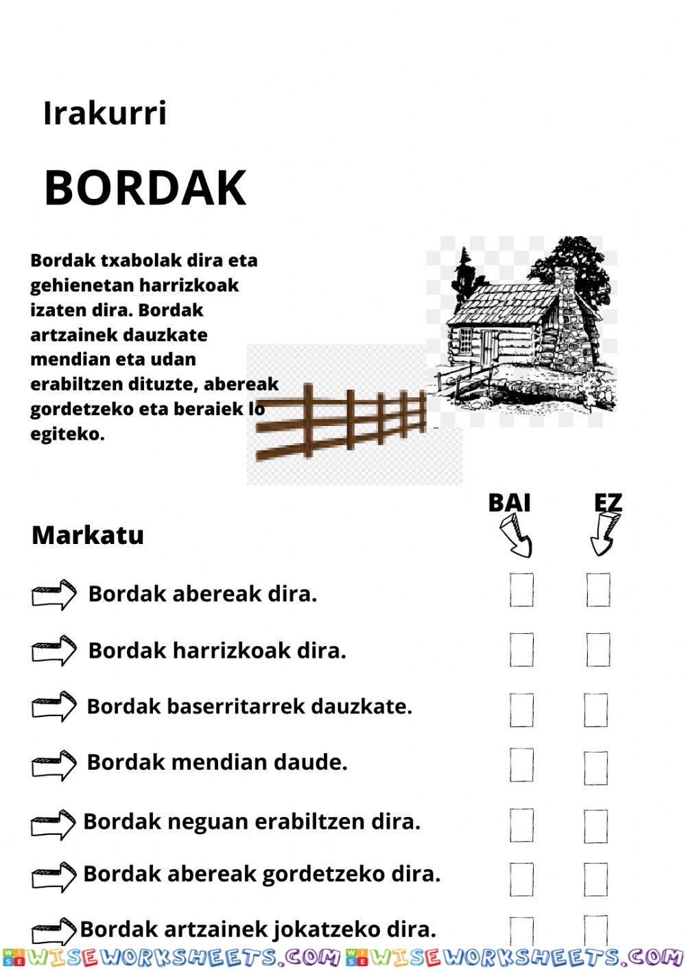 Bordak