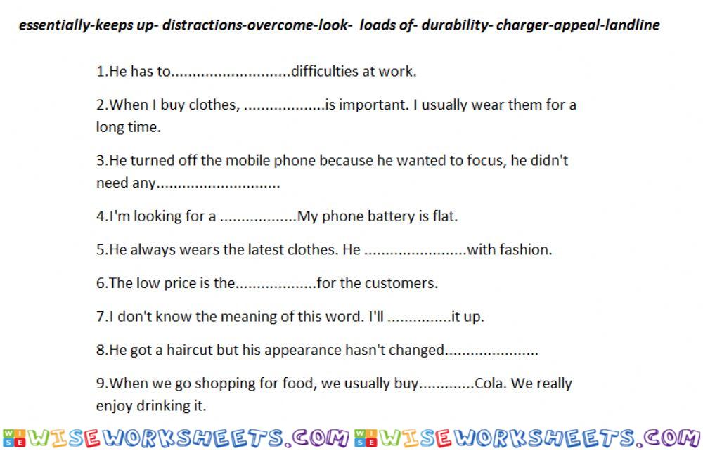 Dumbphones words in context