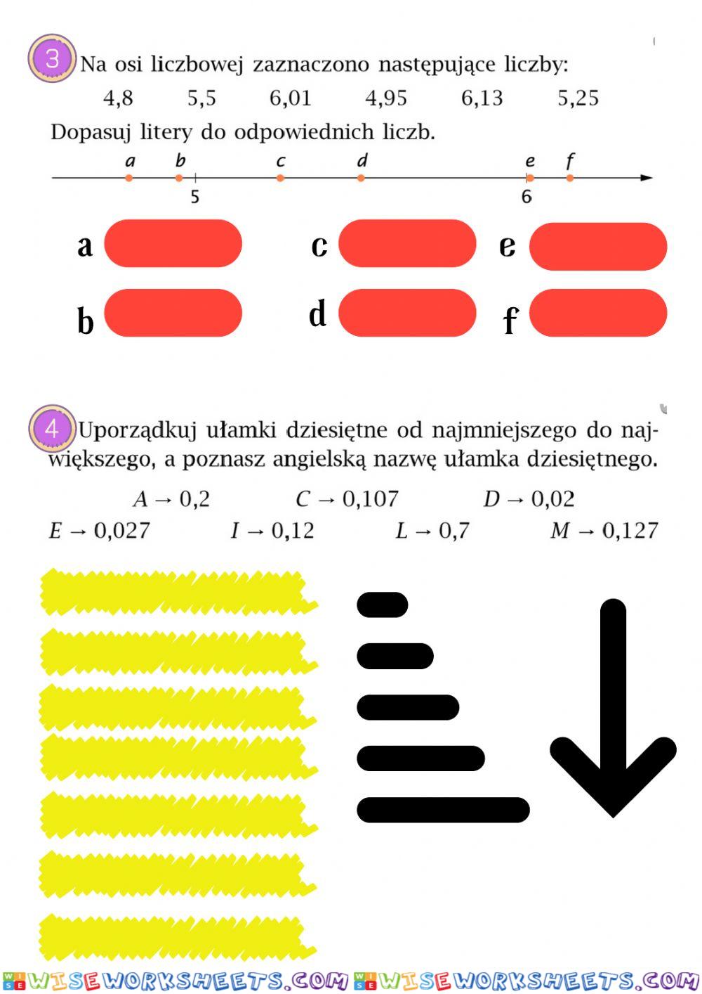 worksheet