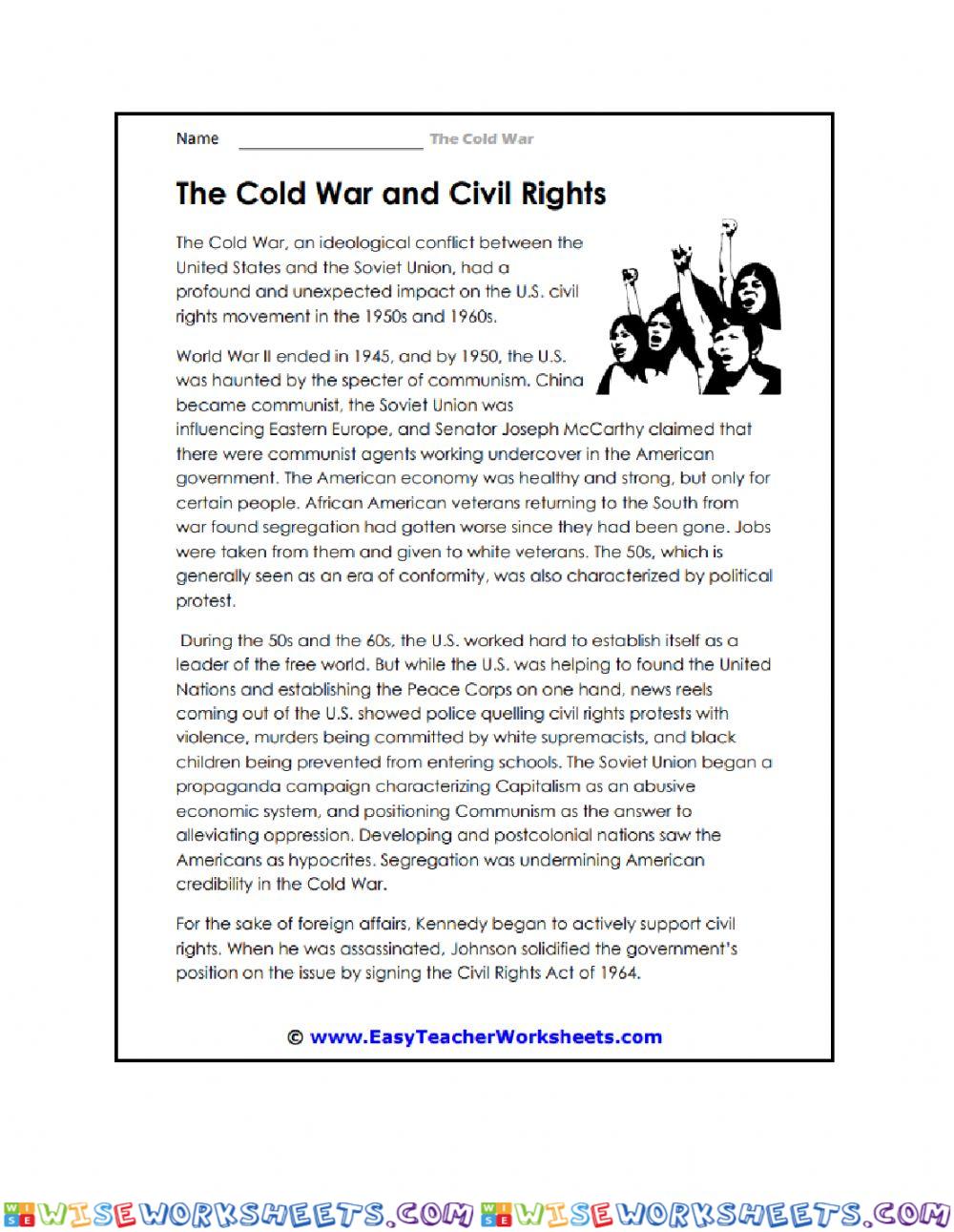 The Cold War and Civil Rights