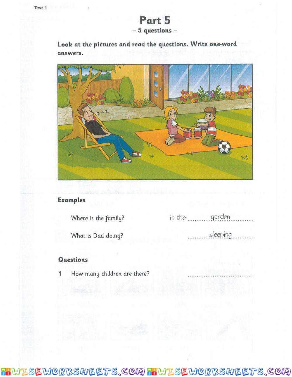 worksheet