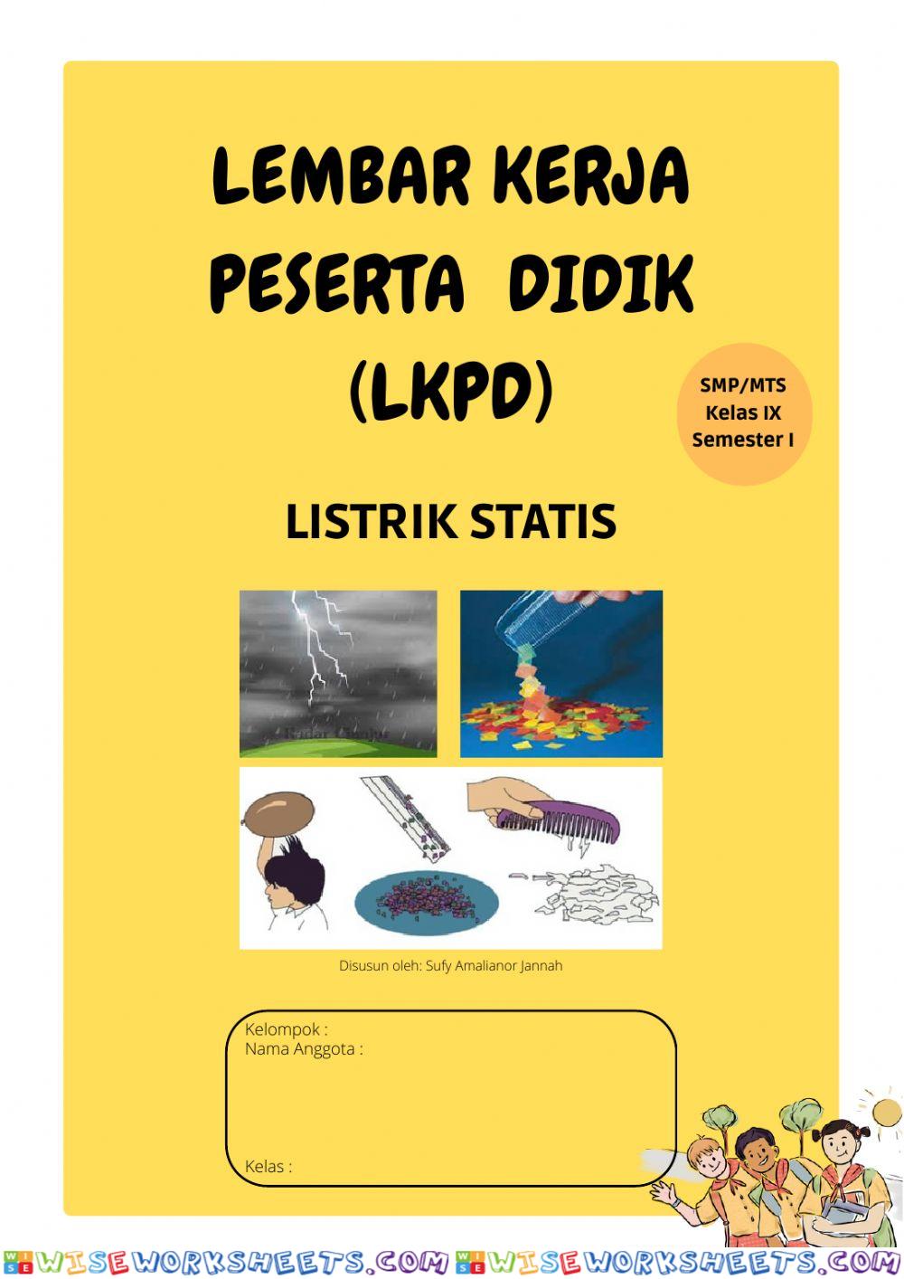 LKPD Listrik Statis