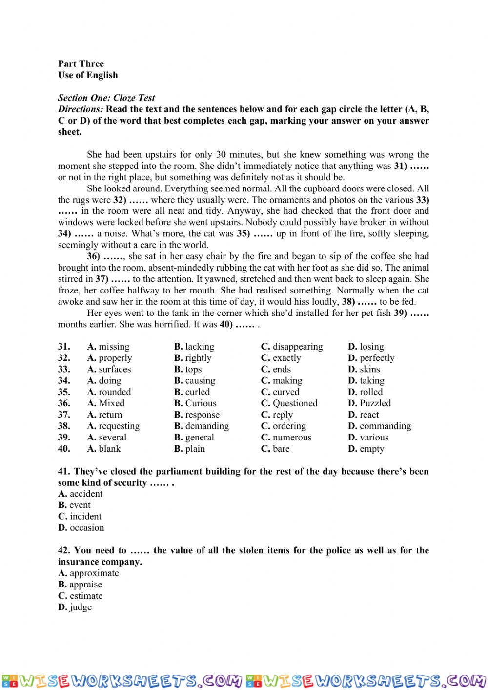 Use of English
