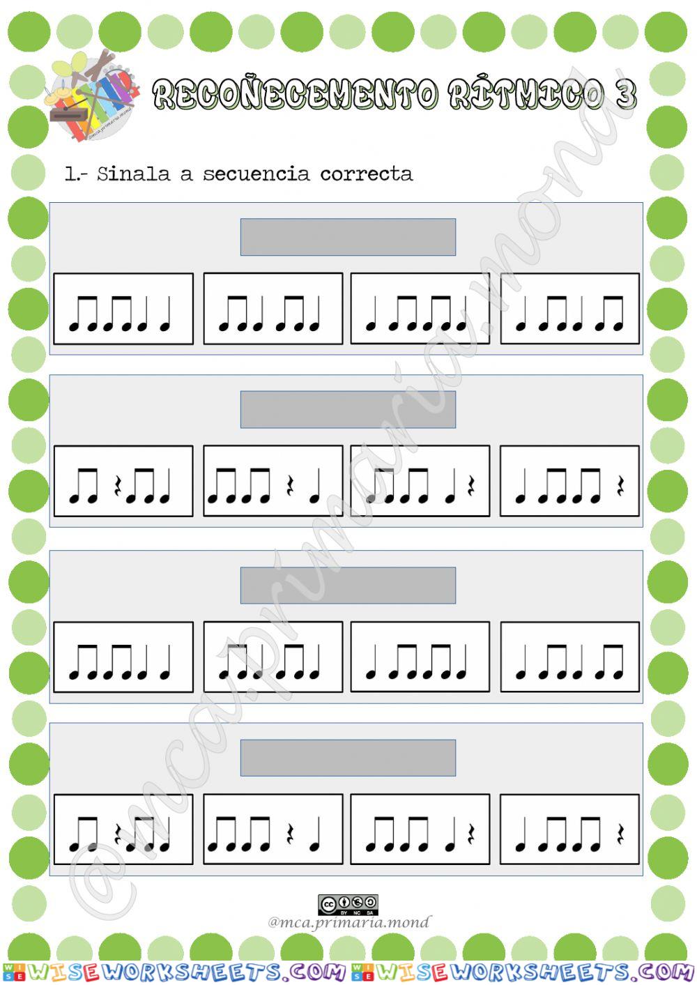 Recoñecemento rítmico 4.3