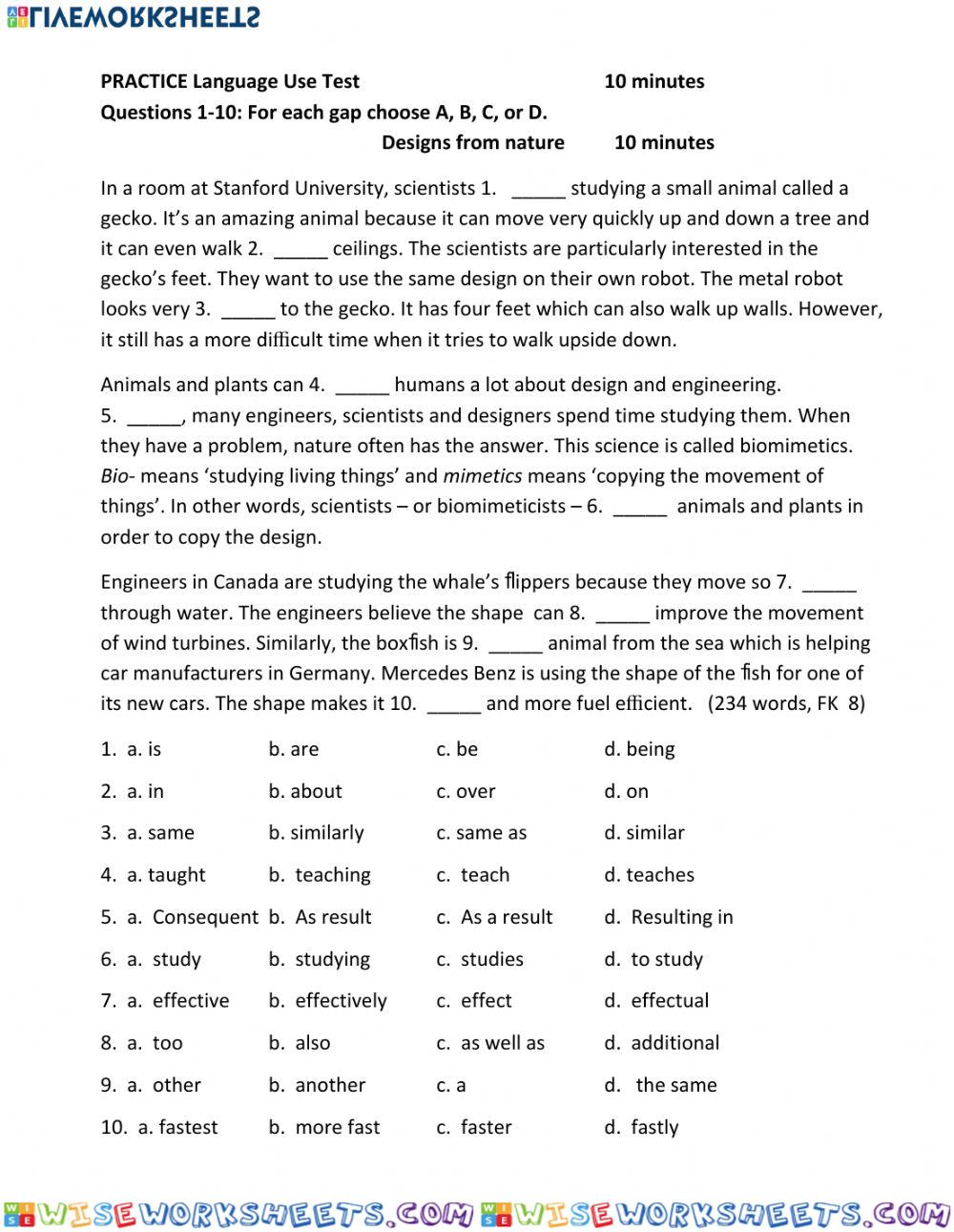 Language Use Practice week 13