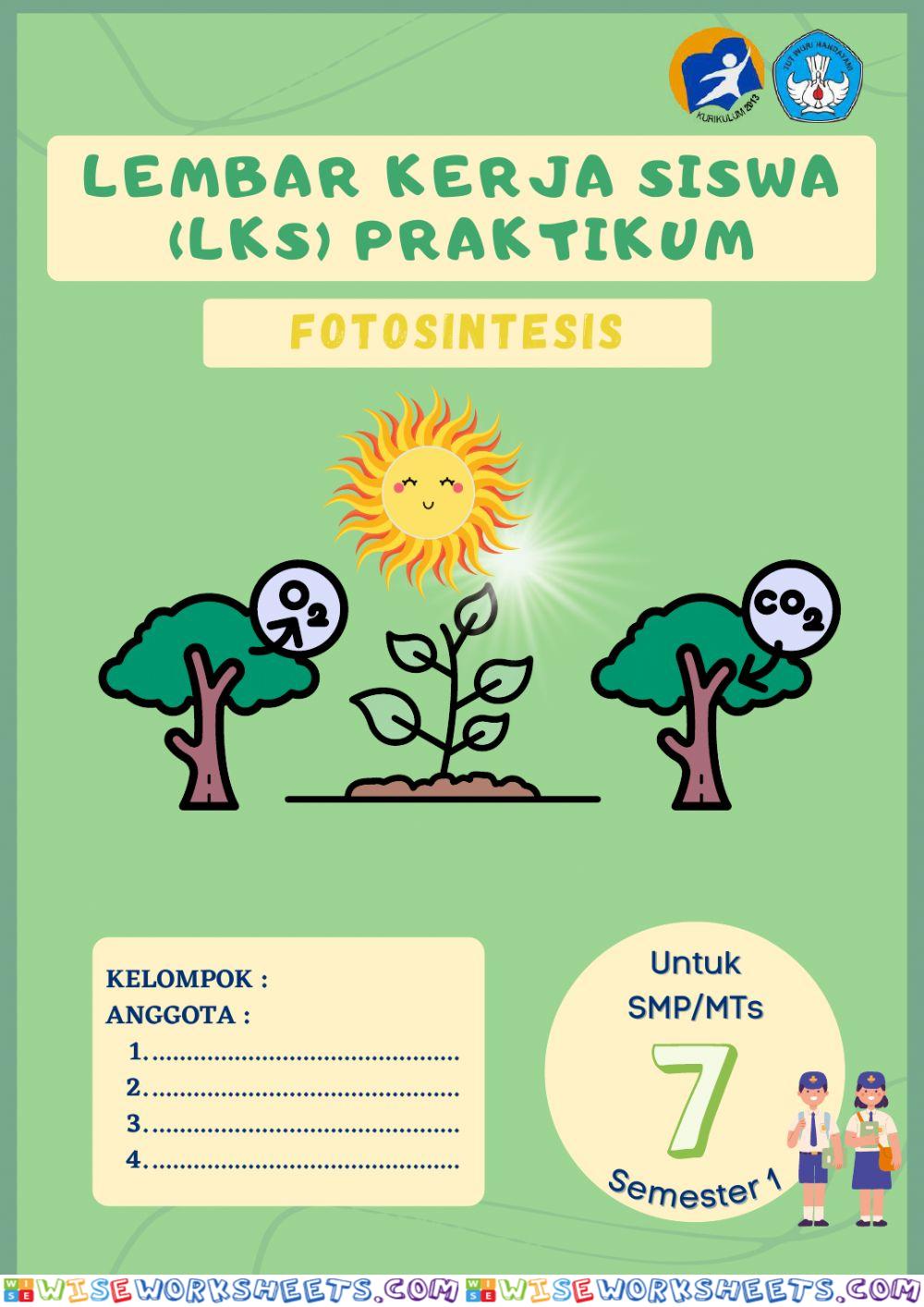 LKS Praktikum Fotosintesis