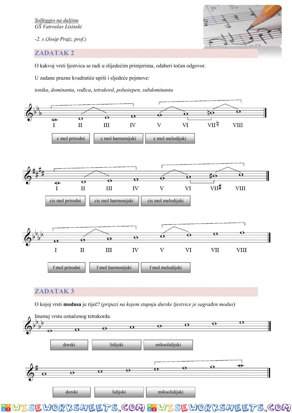 worksheet