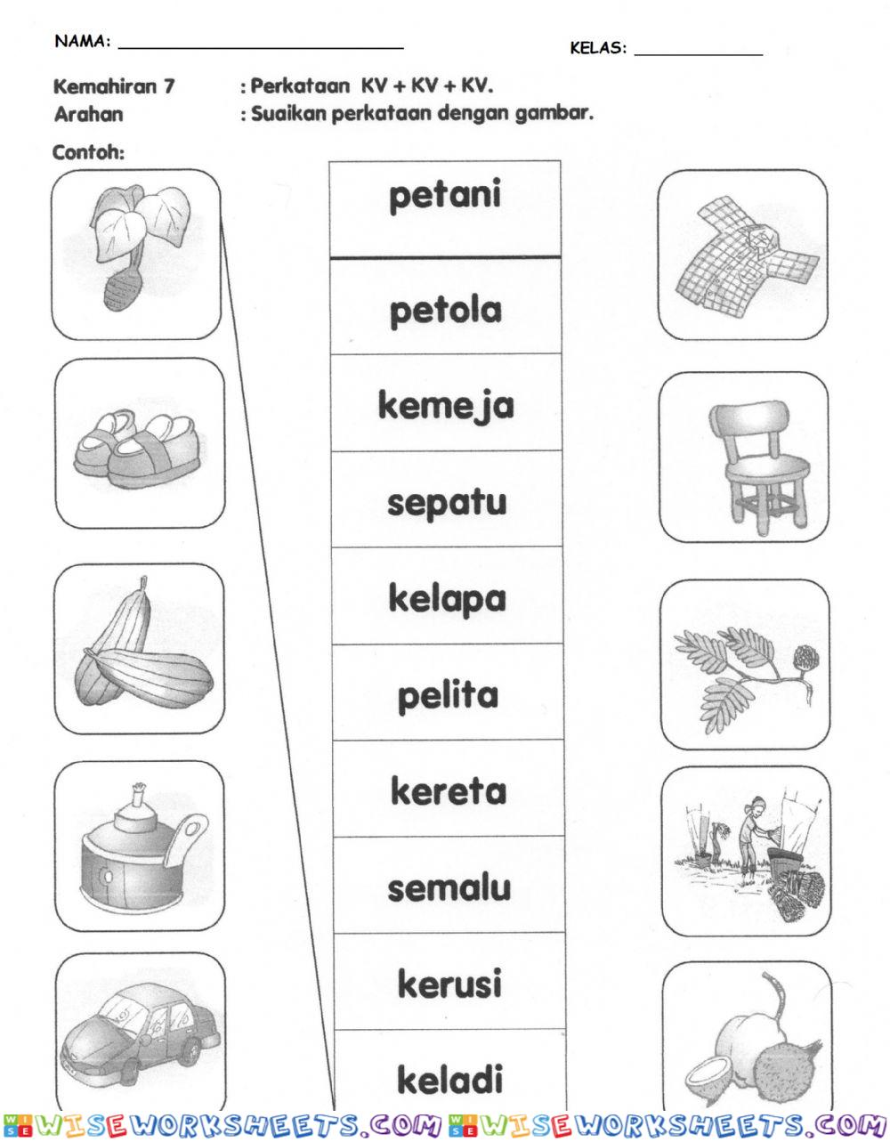 Suku Kata KVKVKV 01