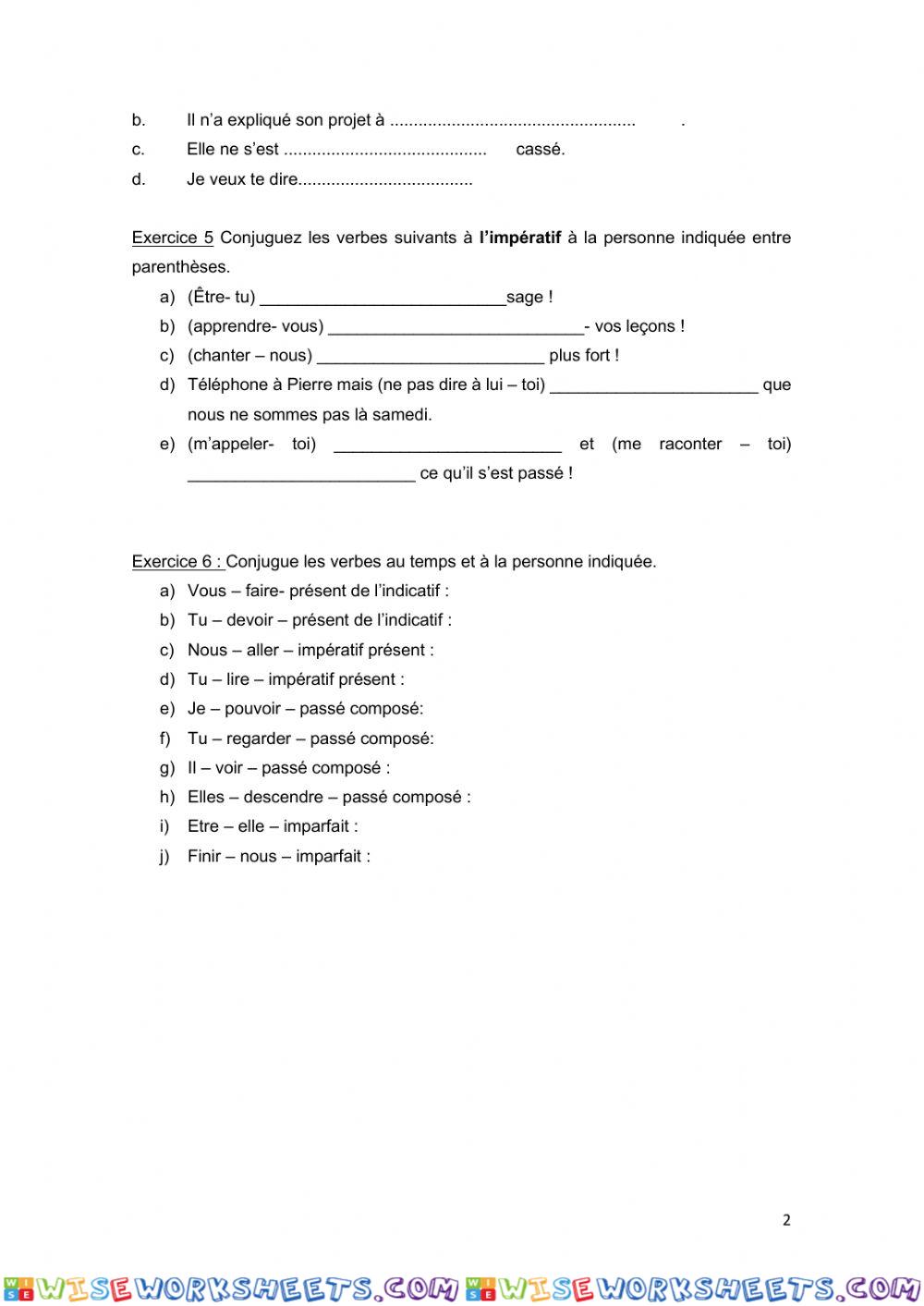 worksheet