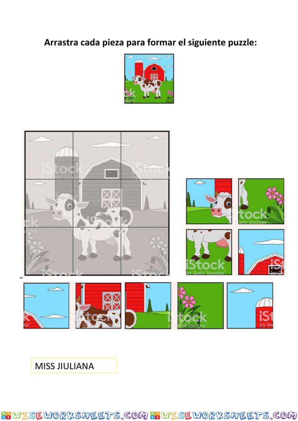 Practica Los animales de la granja