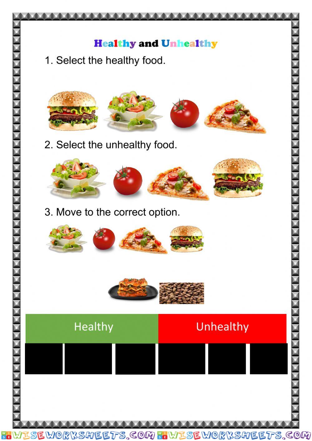 Helathy and Unhealthy