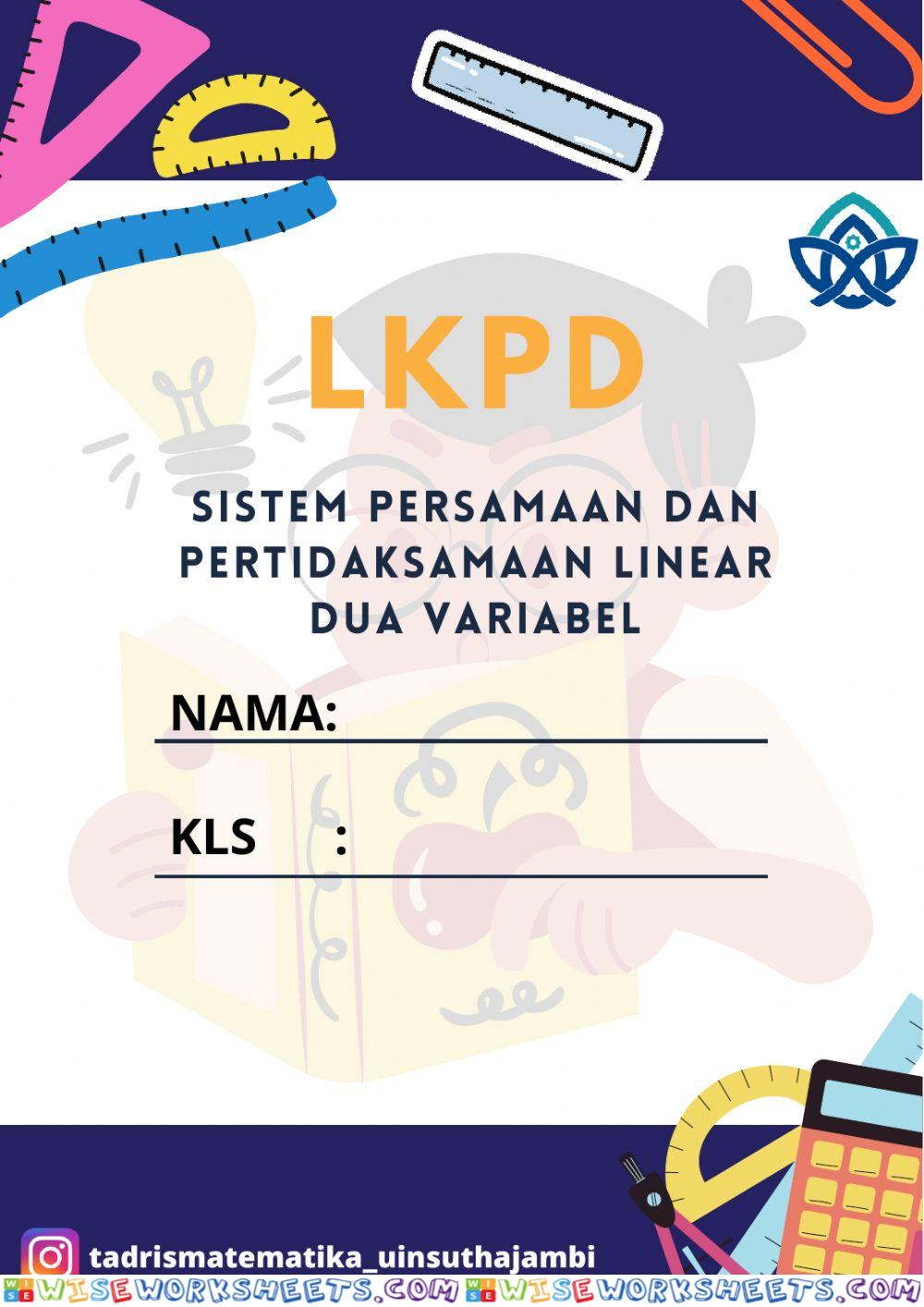 Sistem Persamaan atau Pertidaksamaan Linear Dua Variabel