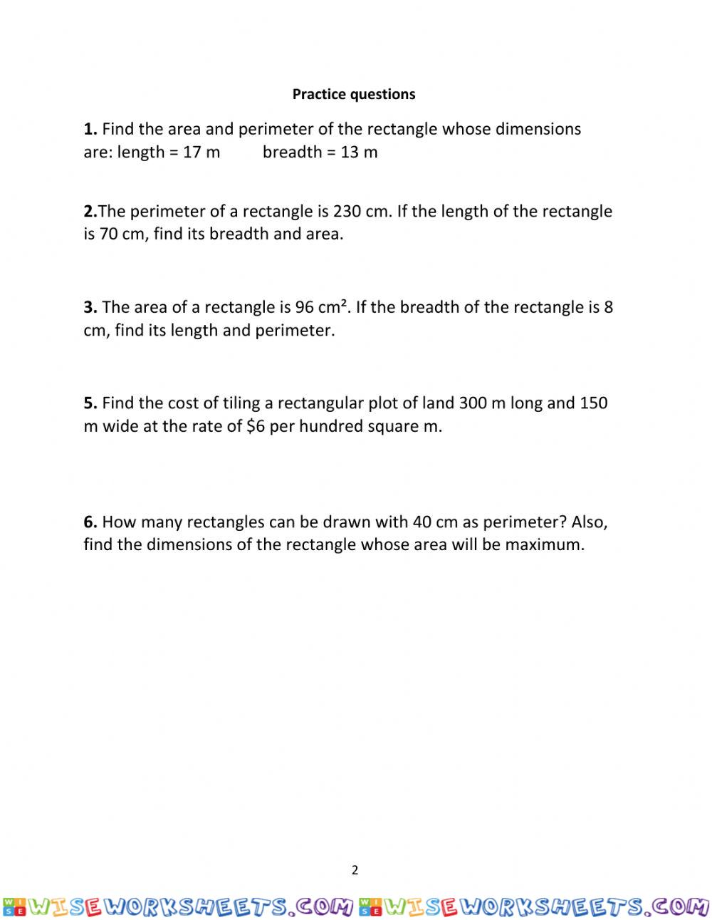 worksheet