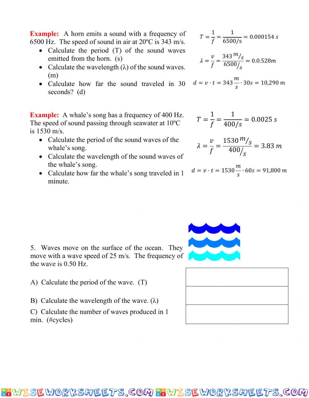 worksheet