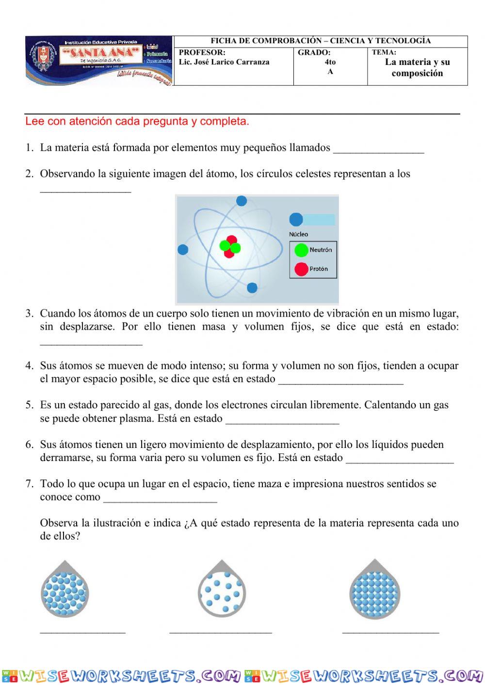 Estados de la materia