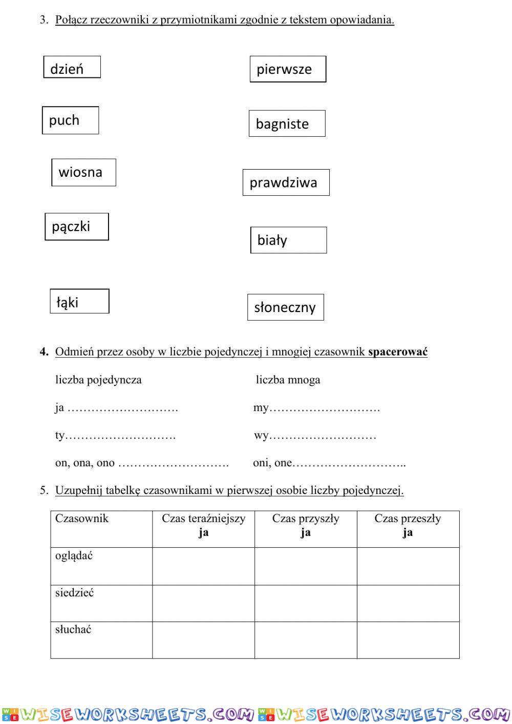 worksheet