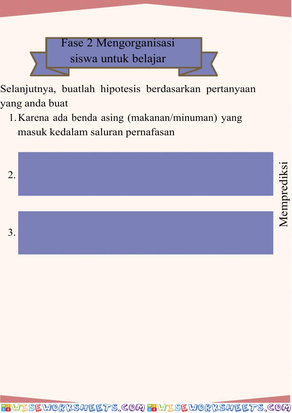 worksheet