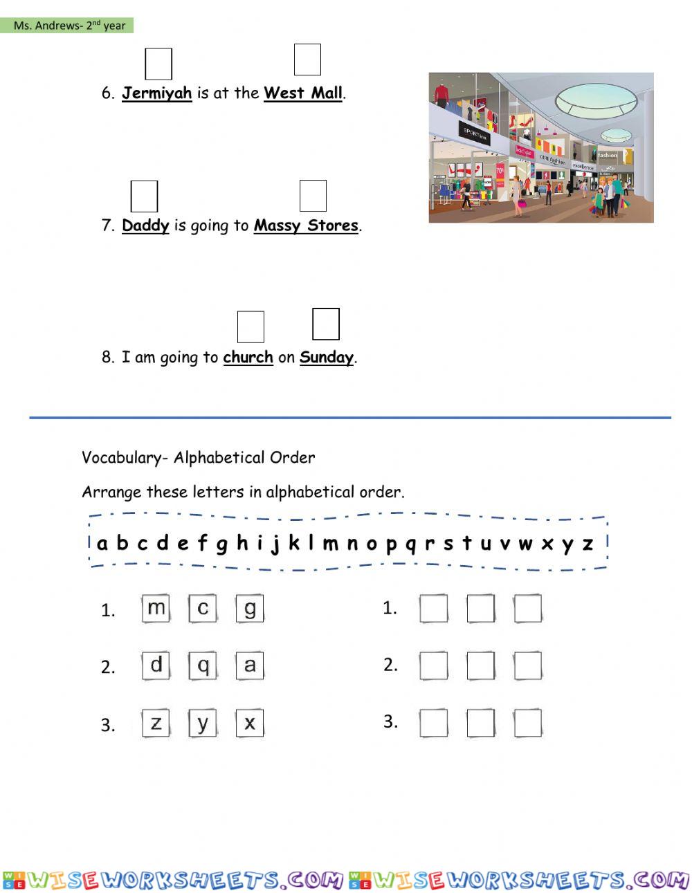 worksheet