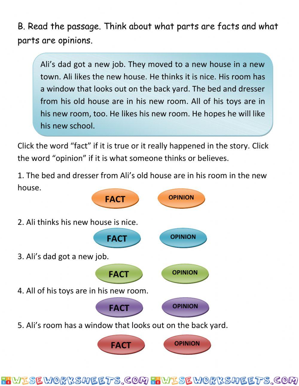 worksheet