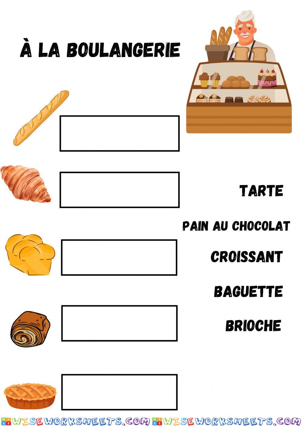 À la boulangerie