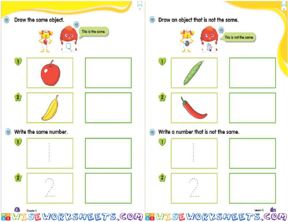 worksheet