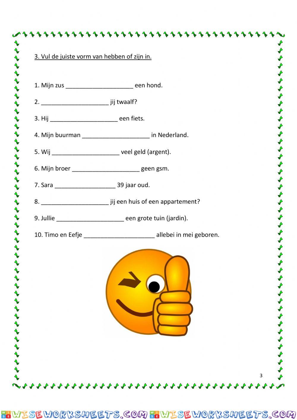 worksheet