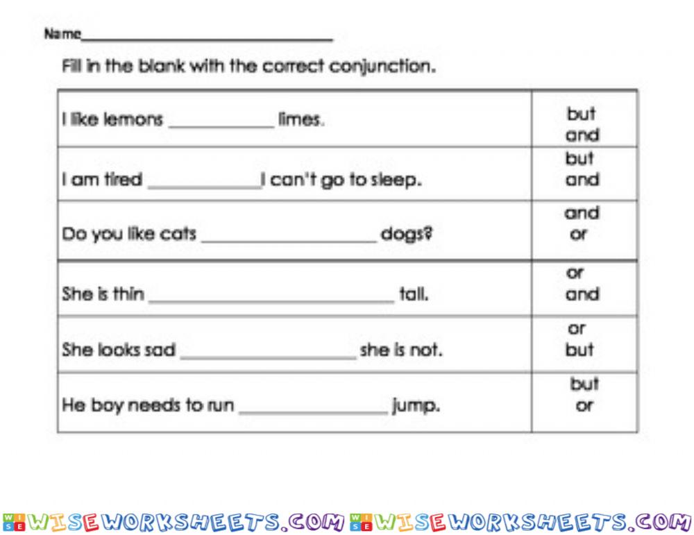 Conjunction