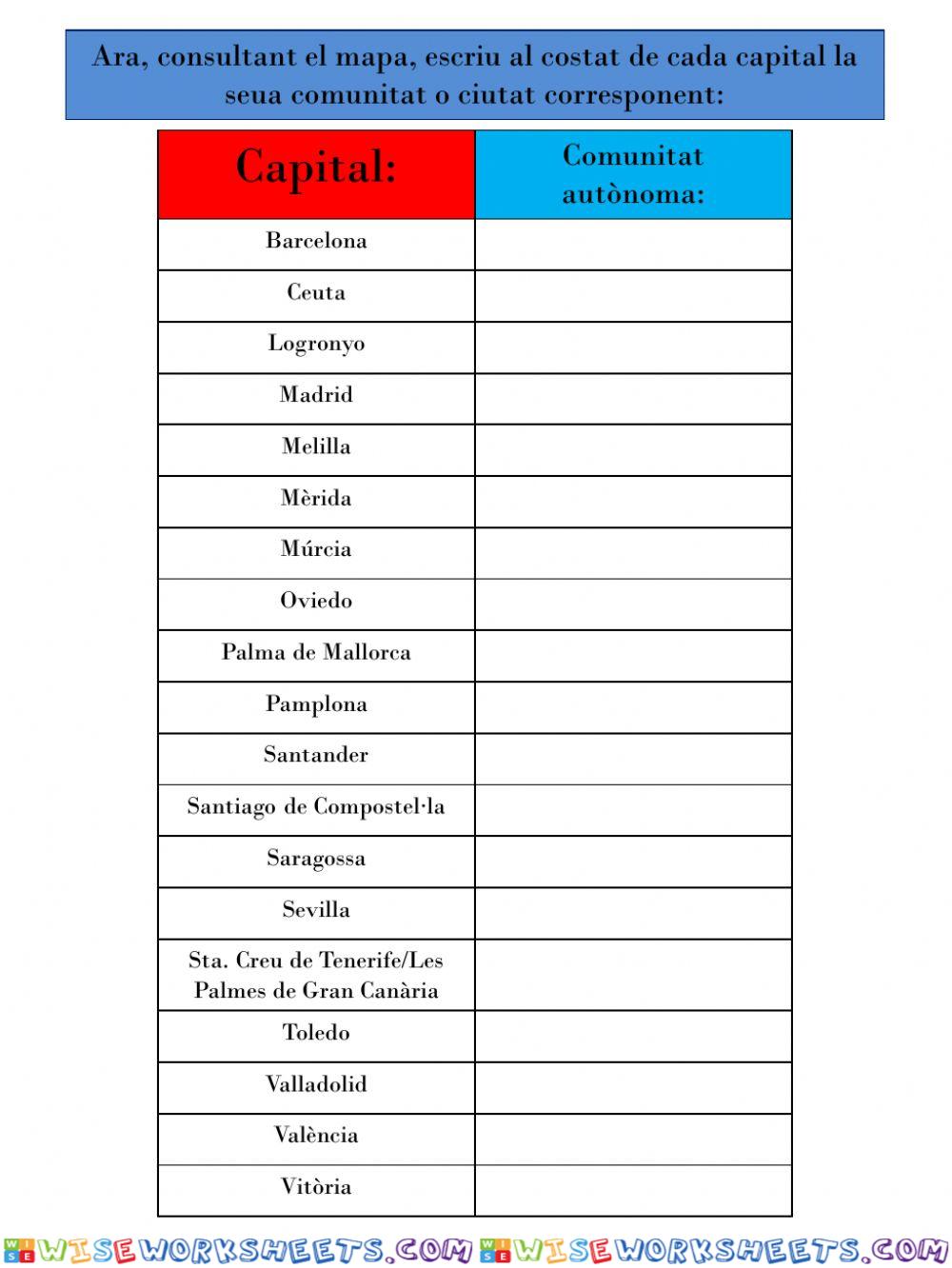 worksheet