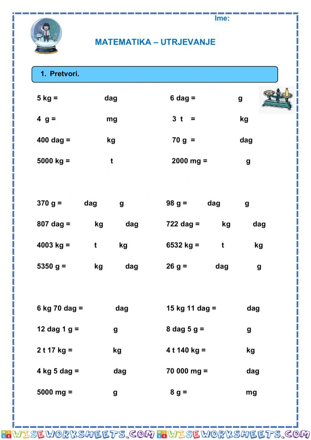 Merske enote