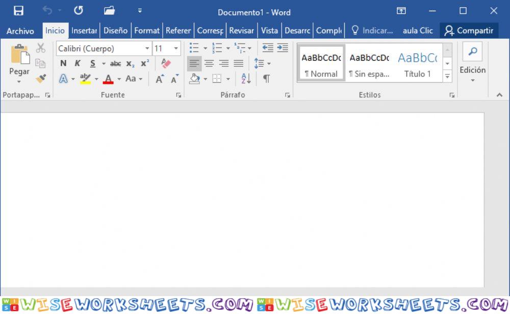 Elementos de microsoft word