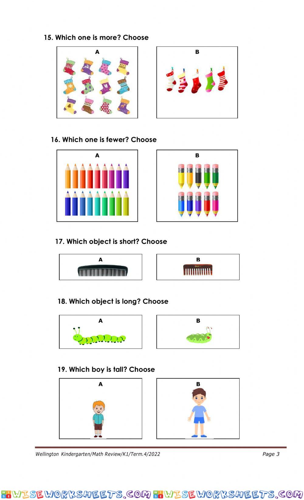 worksheet