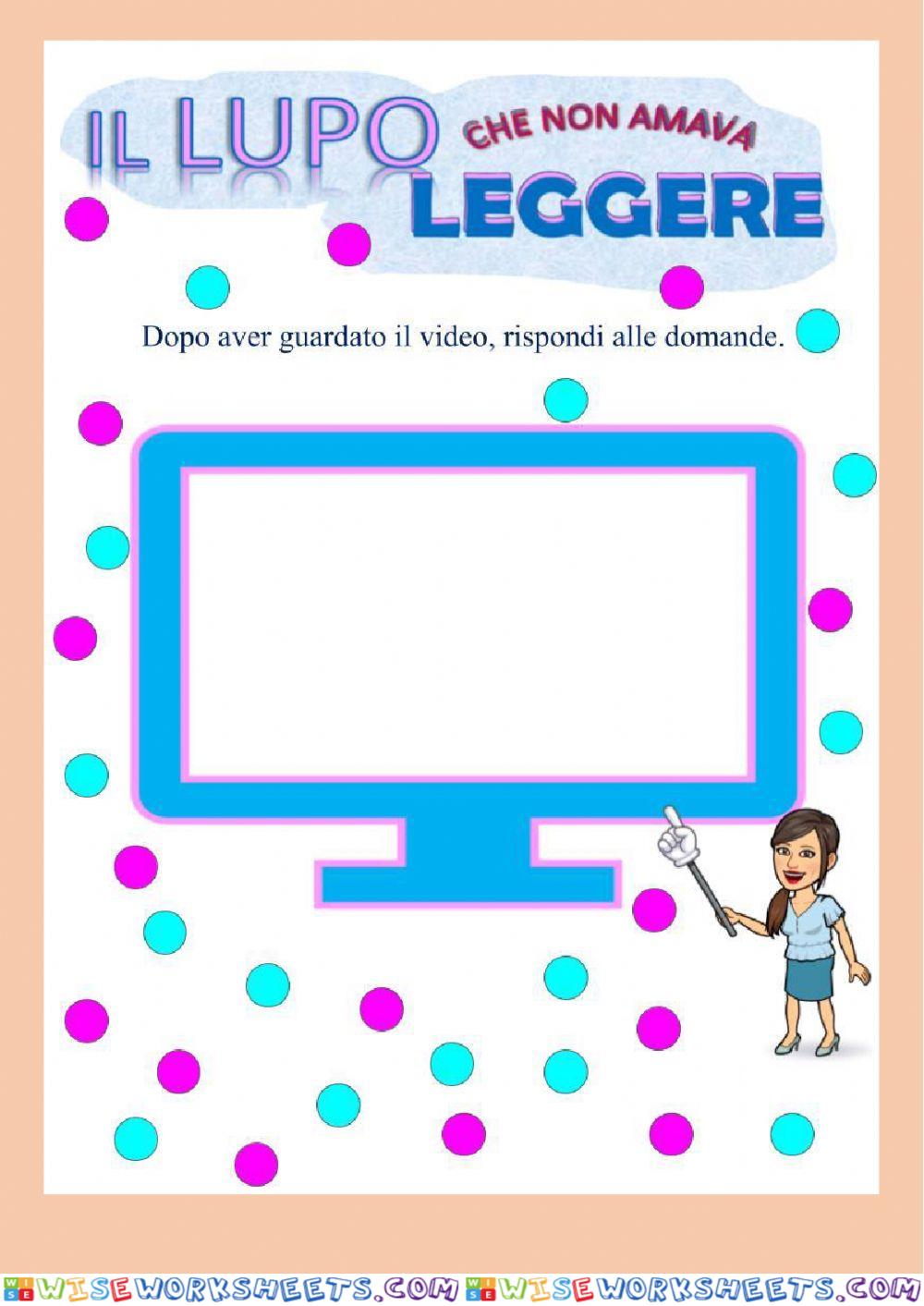 Il lupo che non amava leggere