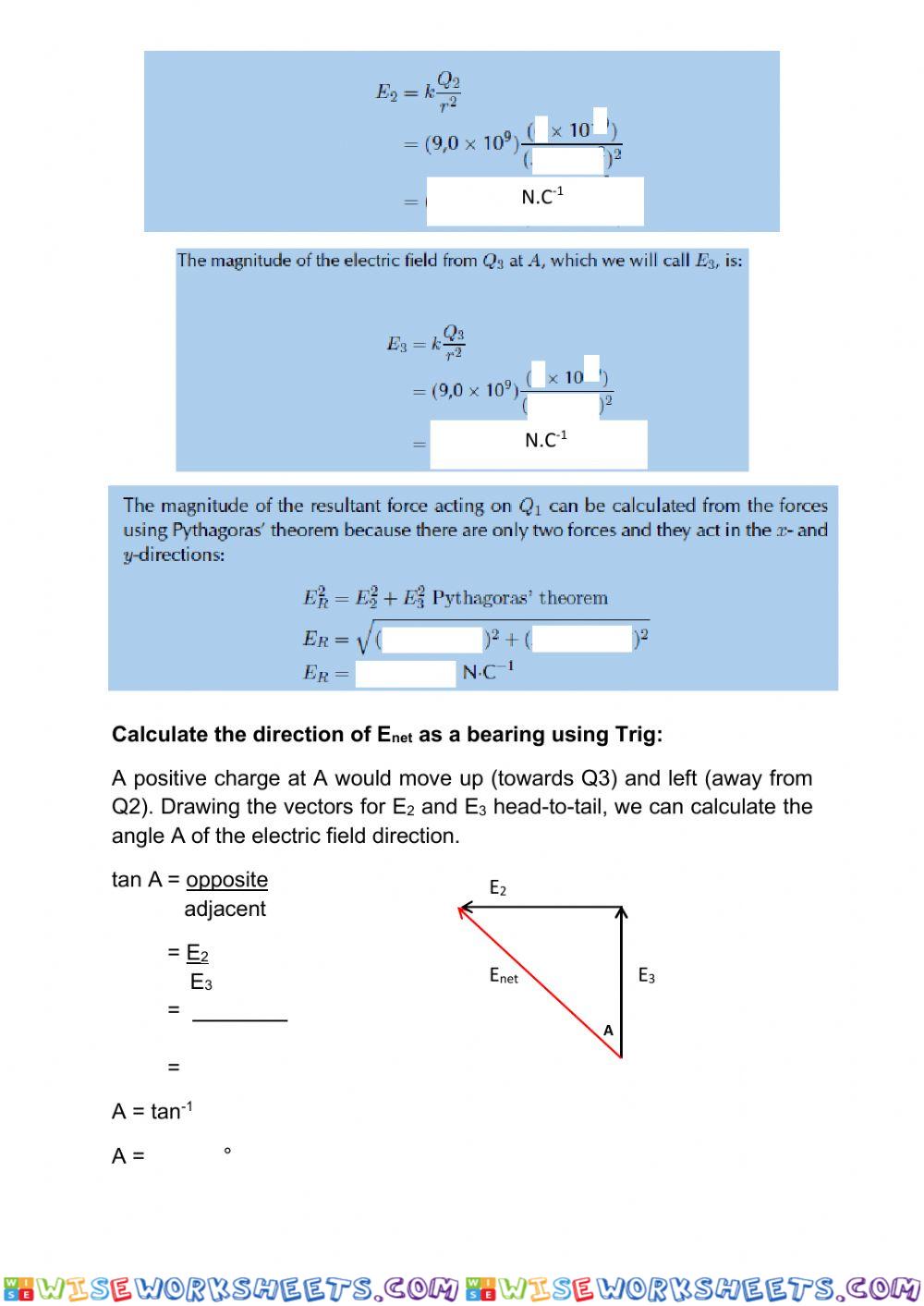 worksheet