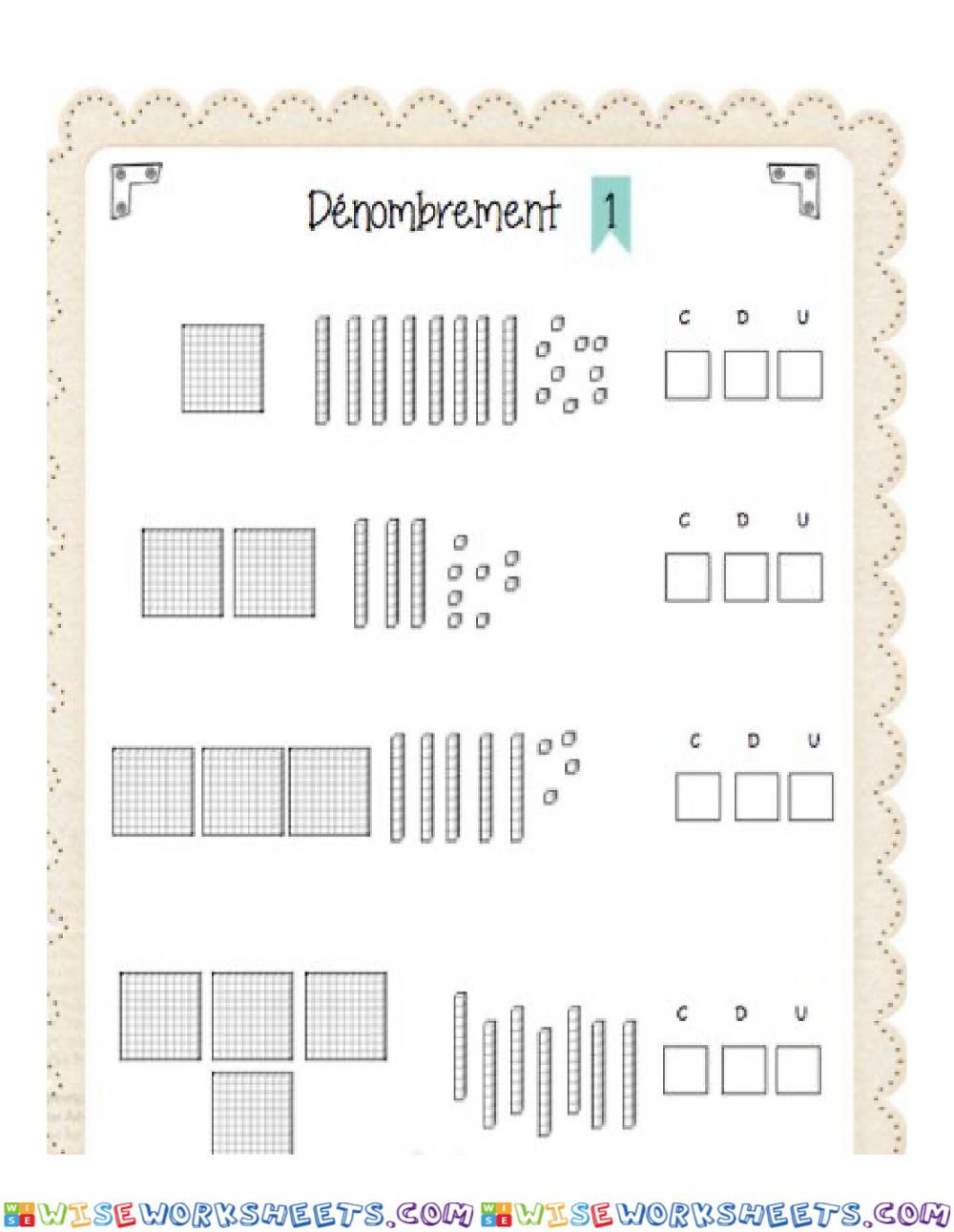 Unidades Decenas Y Centenas Worksheet Online Wiseworksheets