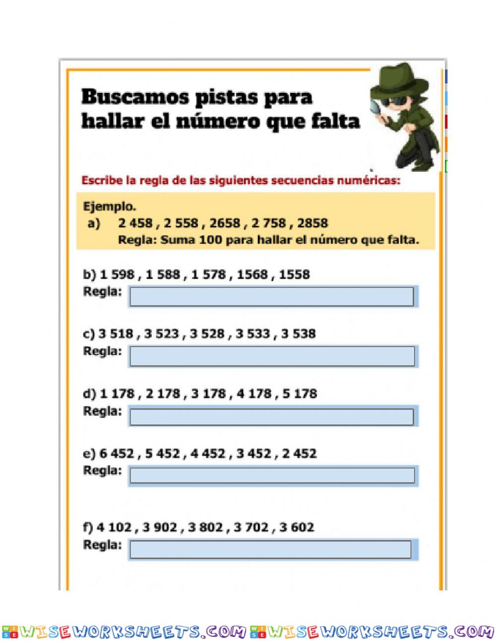 Patrones Numericos