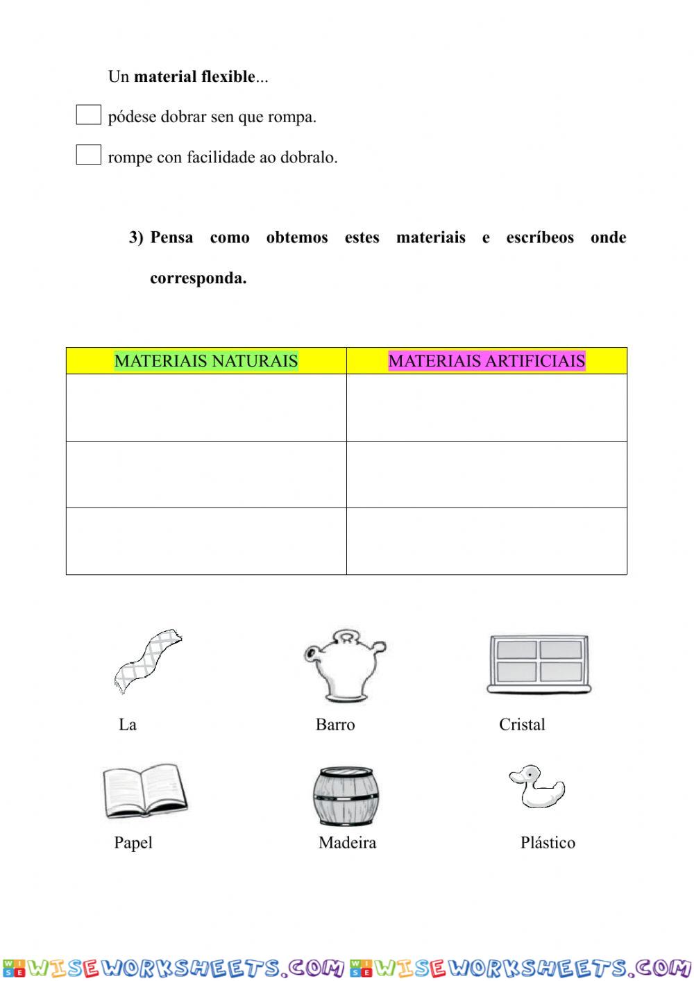 worksheet