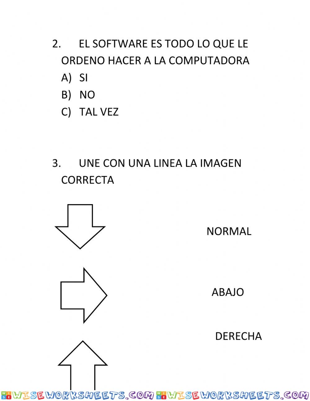 worksheet