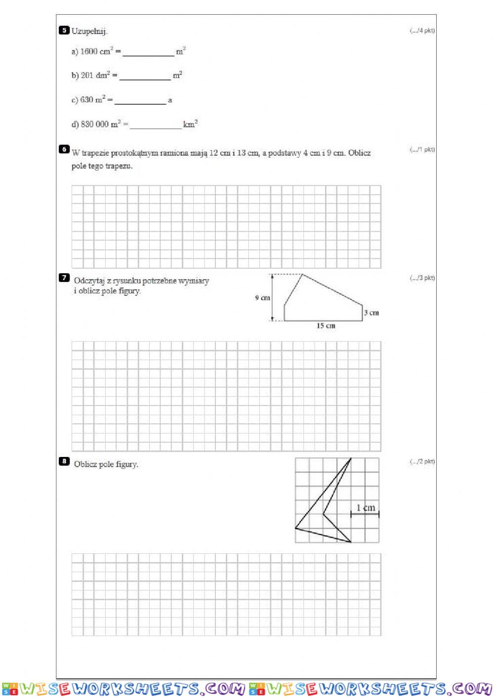 worksheet