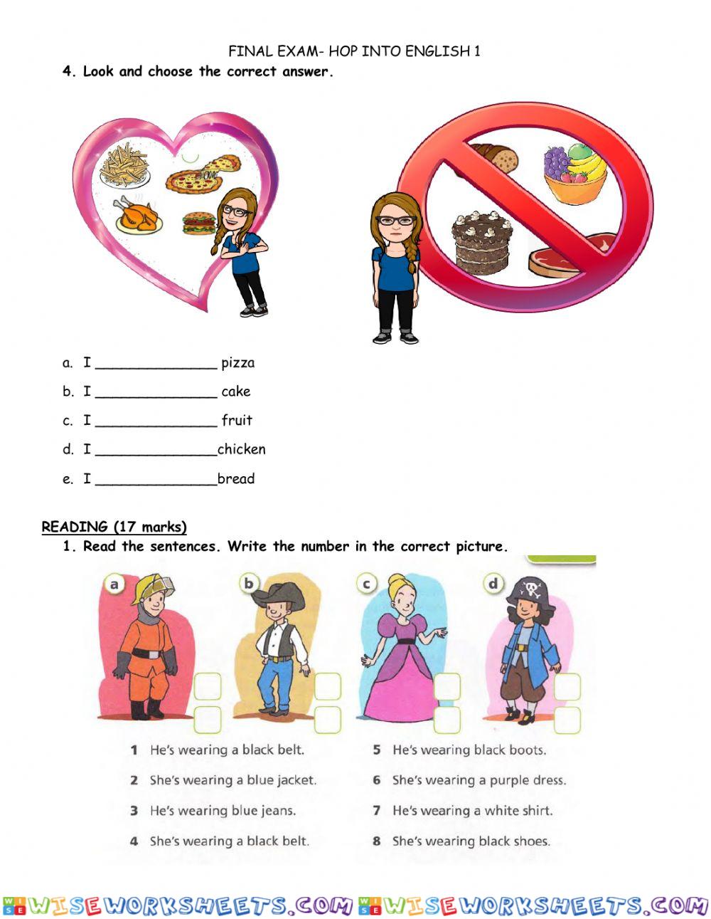worksheet