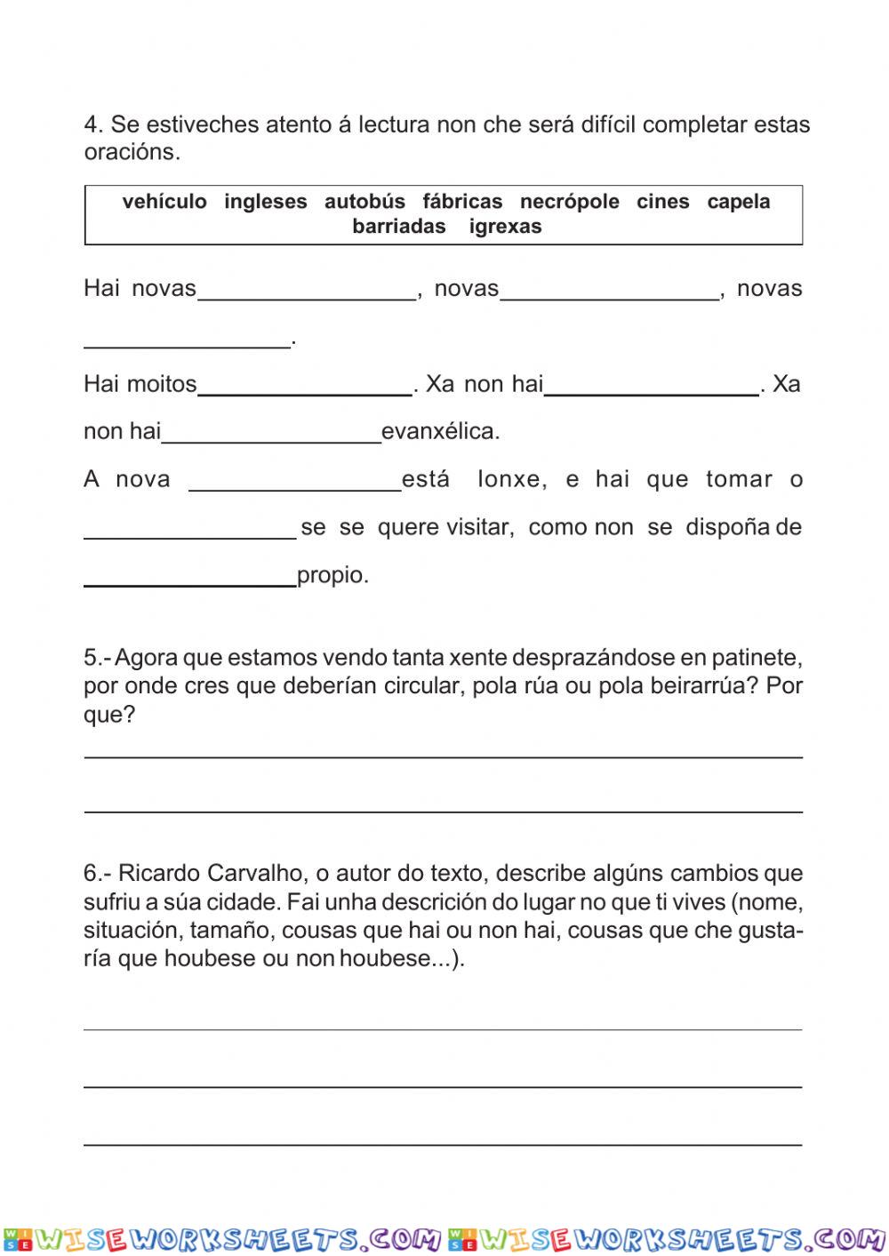 worksheet