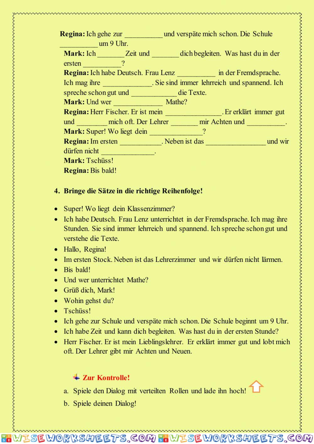 worksheet