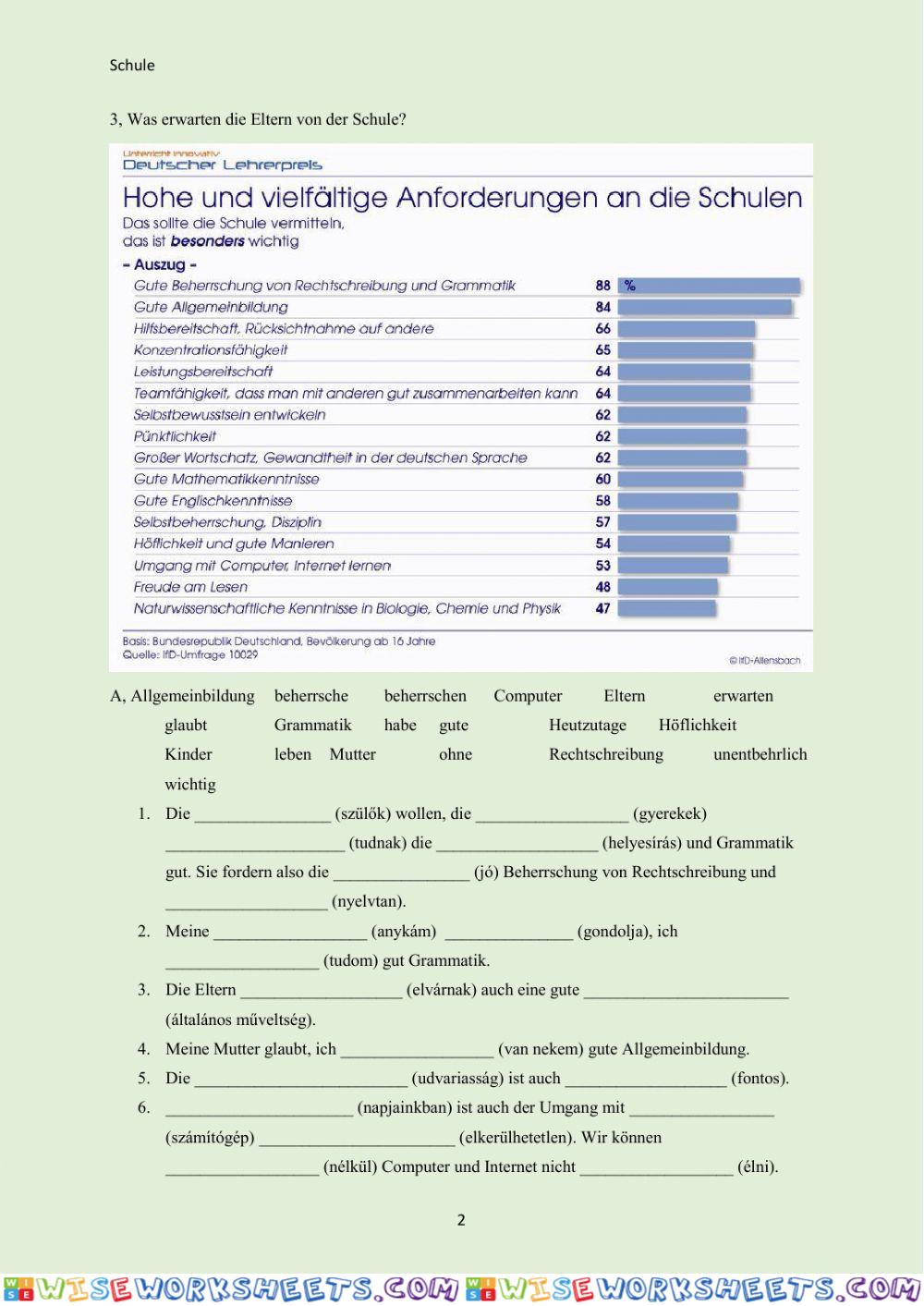 worksheet
