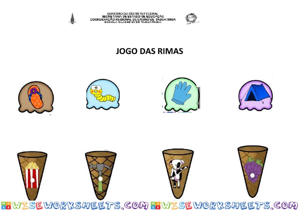 Jogo das rimas