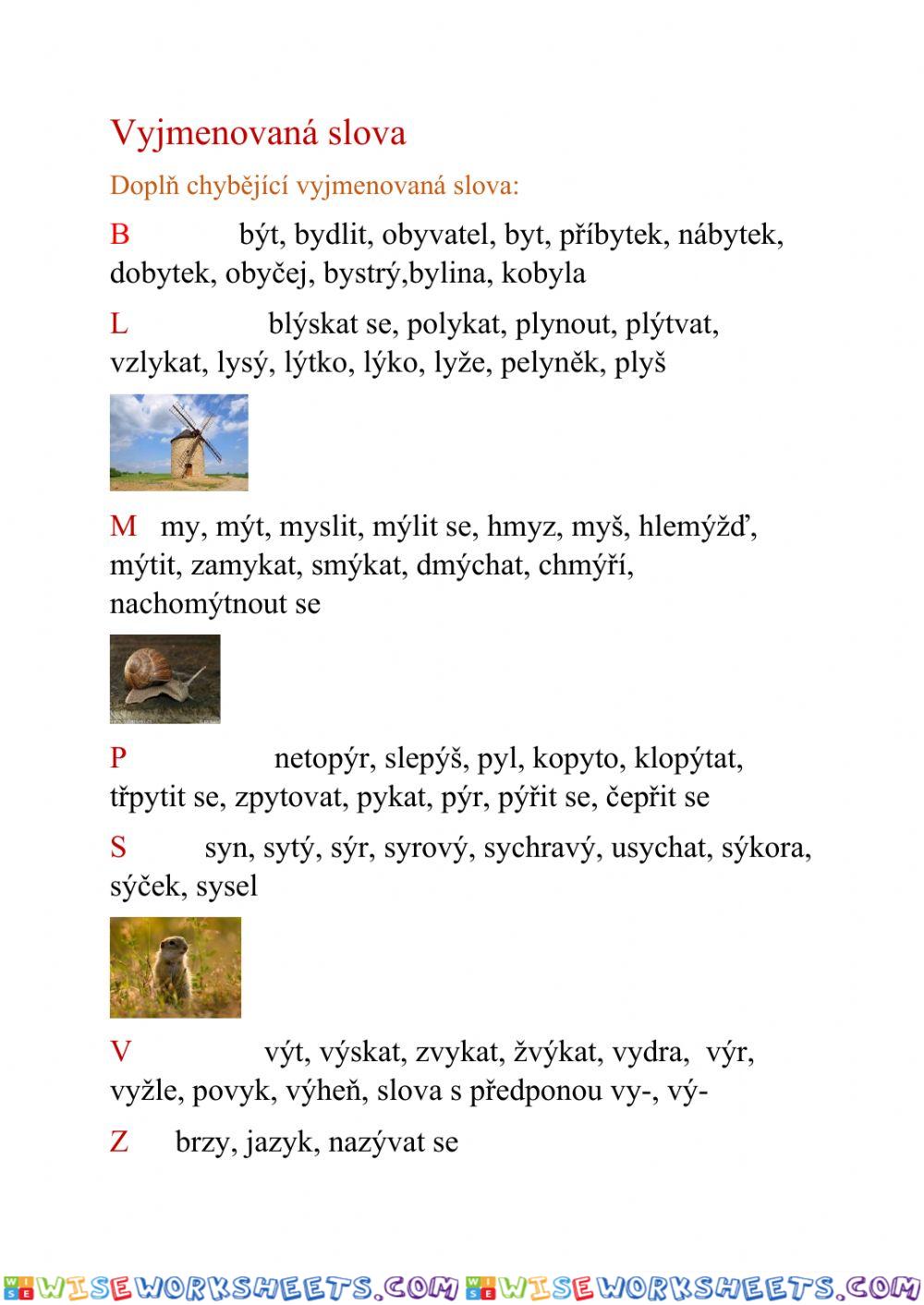worksheet