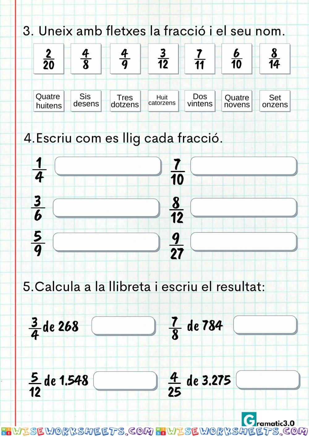 worksheet