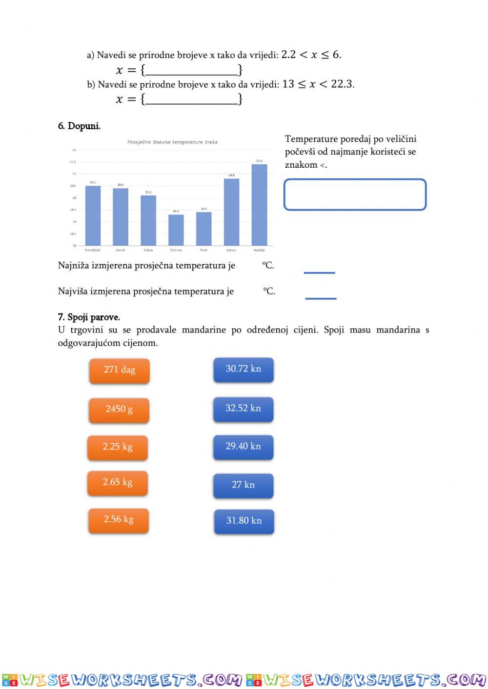 worksheet