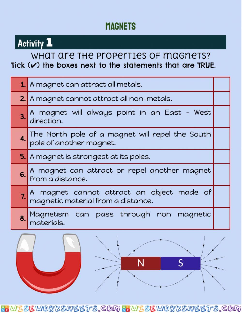 What are the properties of magnets?