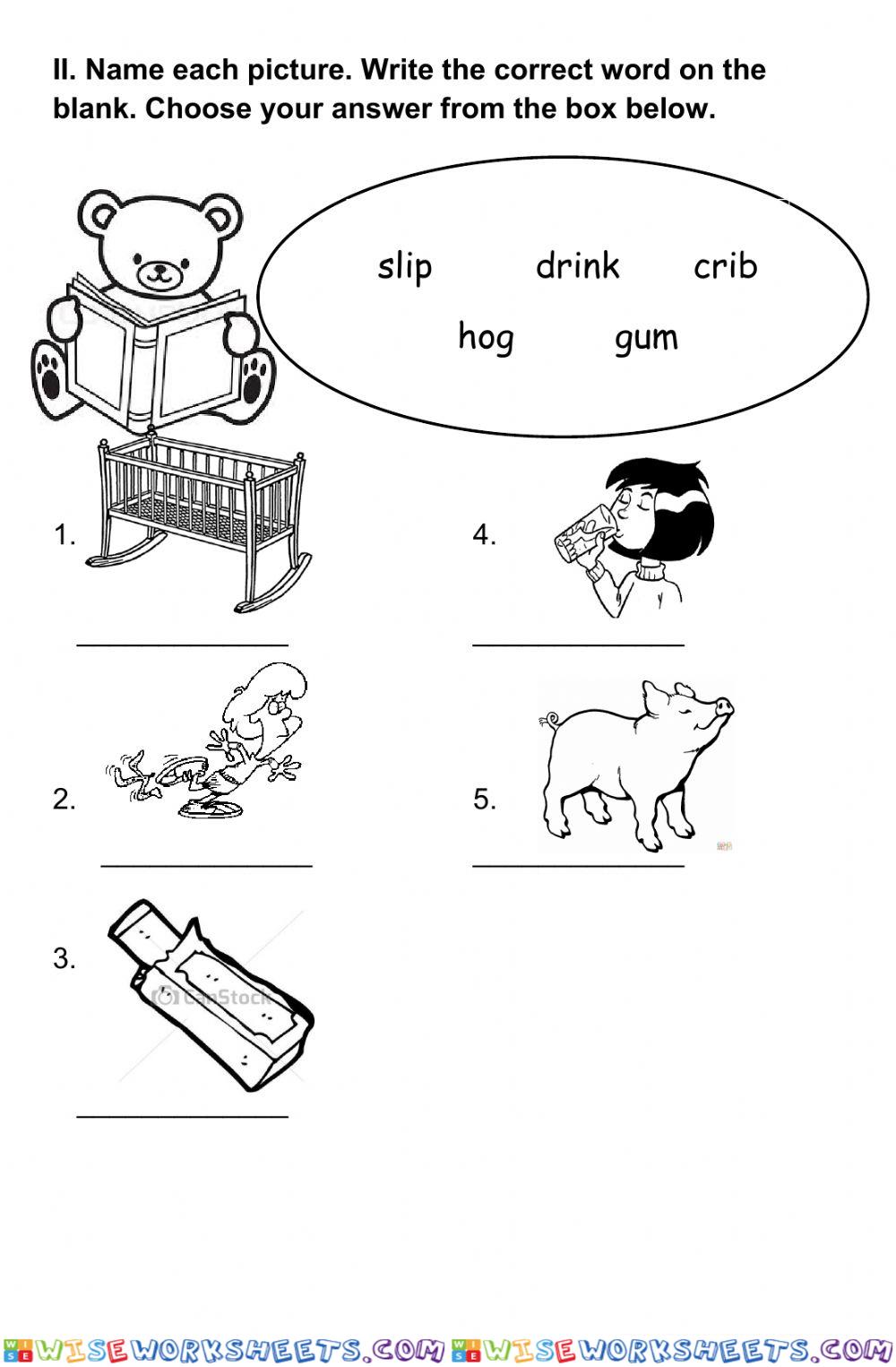 worksheet