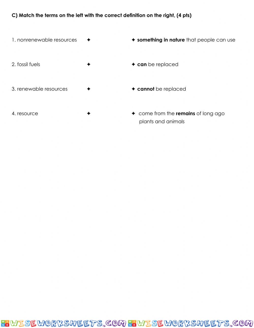 worksheet