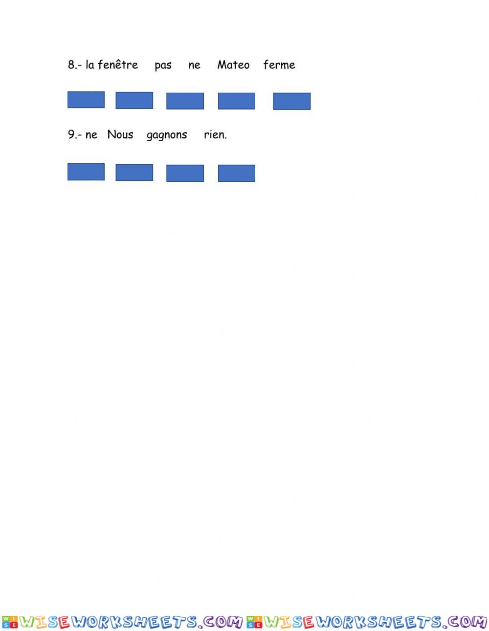 worksheet